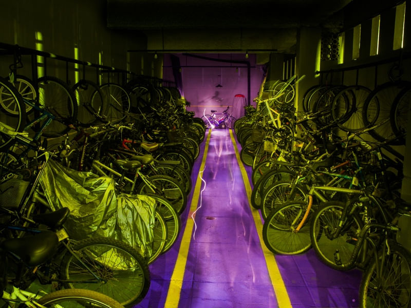 BICICLETARIO LOTADO