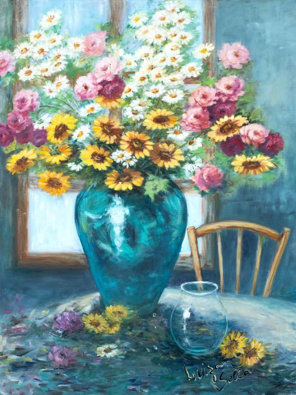 VASO FLORES