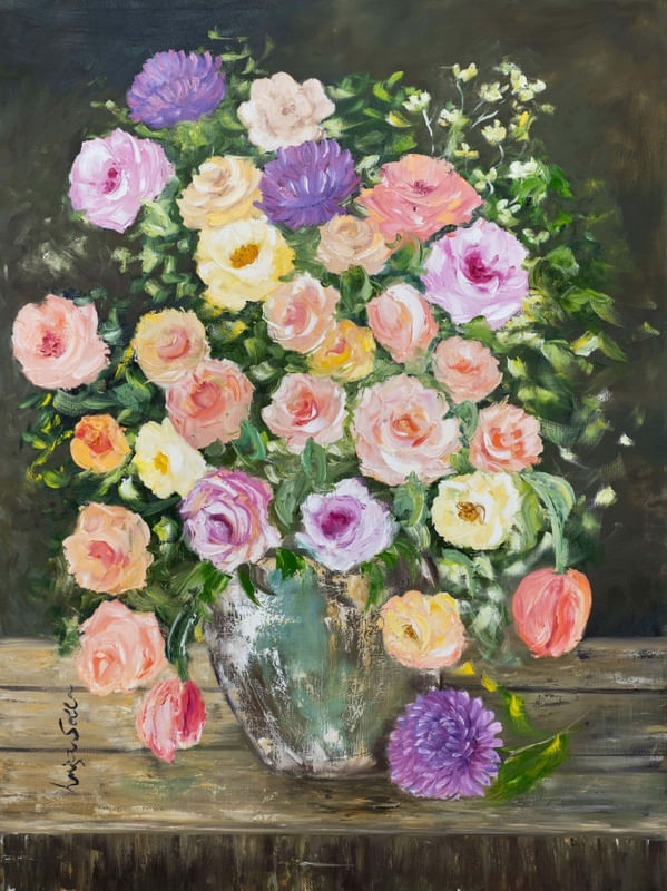 FLORES TONS PASTEL