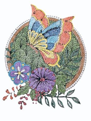 BORBOLETA FLORAIS