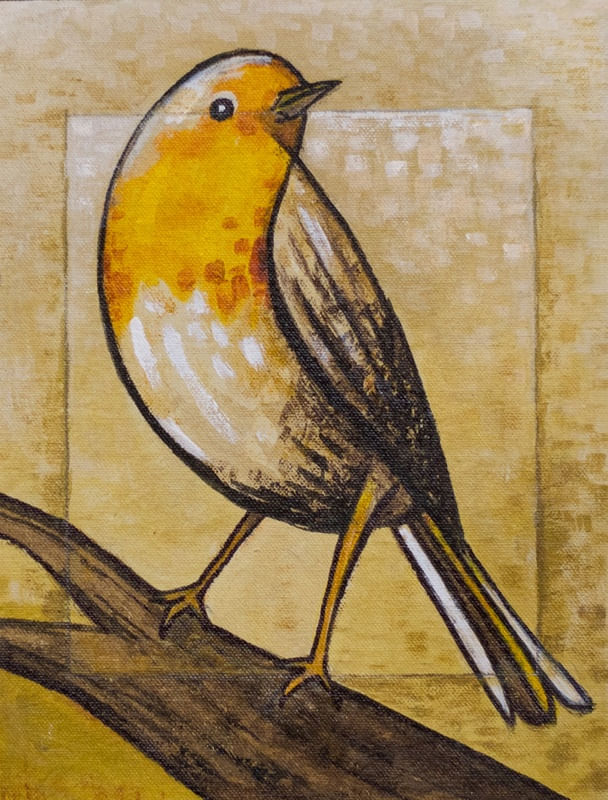 PASSARINHO CABEÇA AMARELA 2