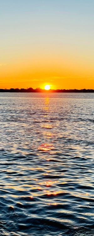 PÔR DO SOL NO GUAÍBA II - PORTO ALEGRE