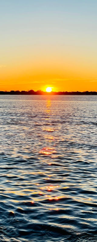 PÔR DO SOL NO GUAÍBA II - PORTO ALEGRE