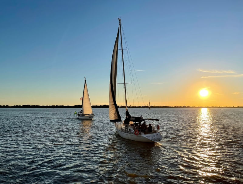 VELEIROS NO GUAÍBA - PORTO ALEGRE