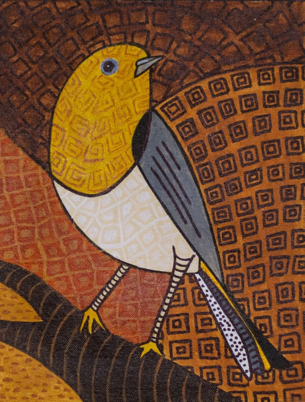 PASSARINHO CABEÇA AMARELA 5