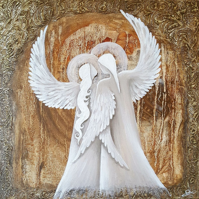 ANGELS LOVE YOU NO.3, PAINTER ELISKA ZRADICKOVA