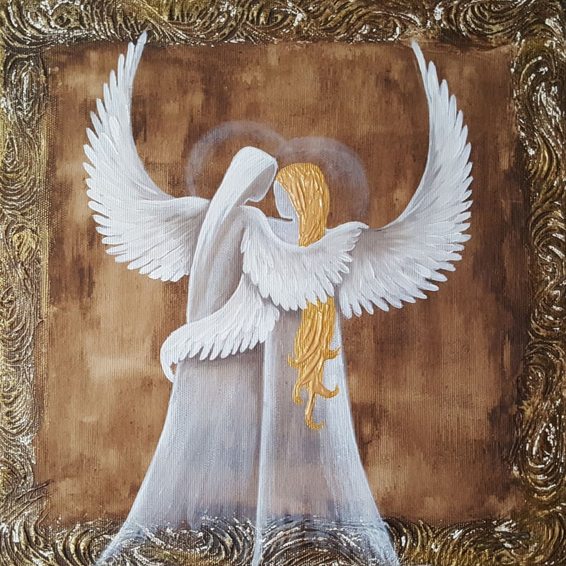 ANGELS LOVE YOU NO. 4 , PAINTER ELISKA ZRADICKOVA