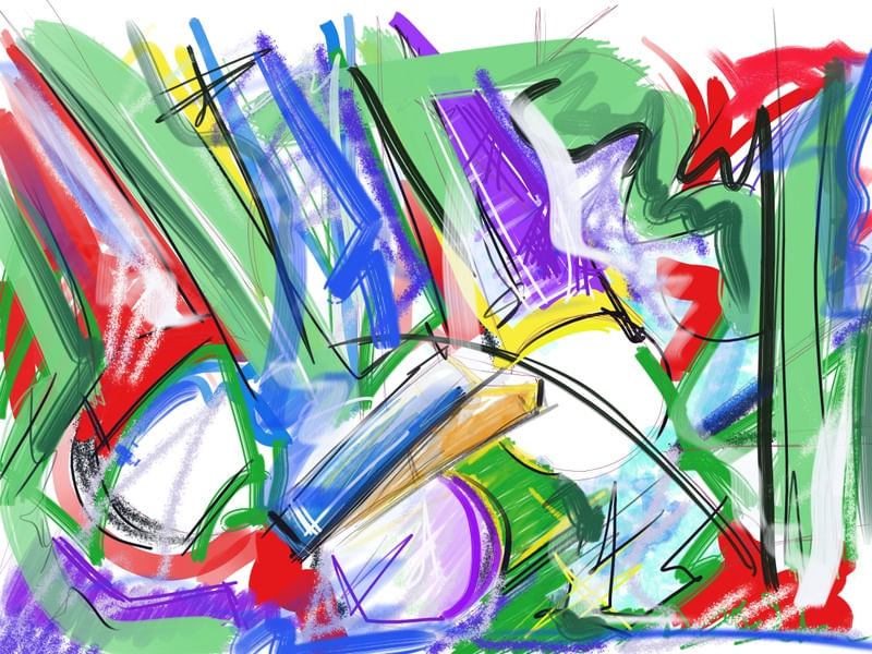 PAISAGEM DE CORES