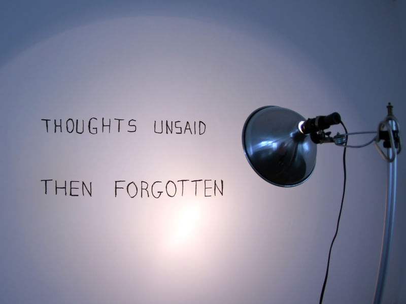 THOUGHTS-FORGETS