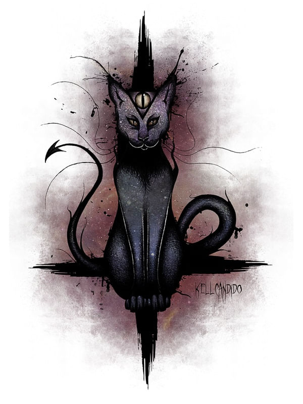 DARK DEMON CAT