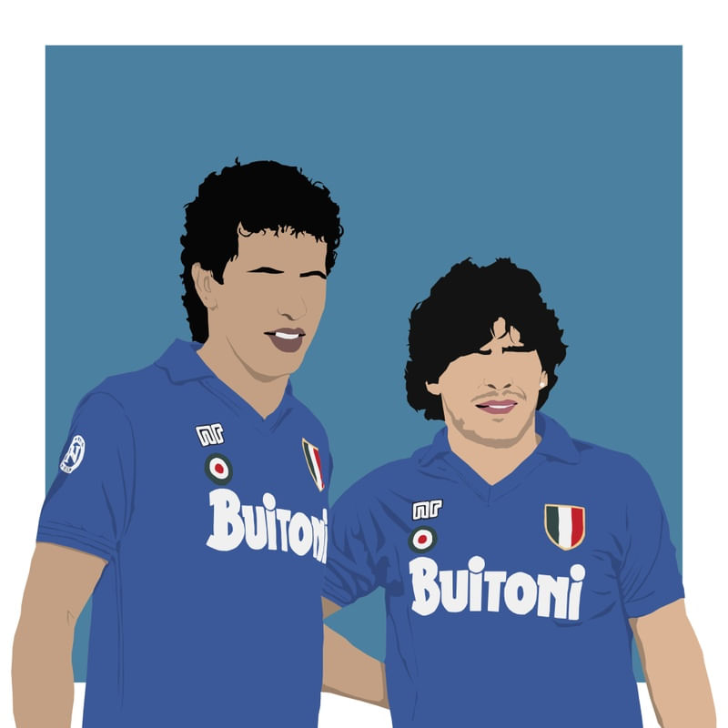 CARECA E MARADONA
