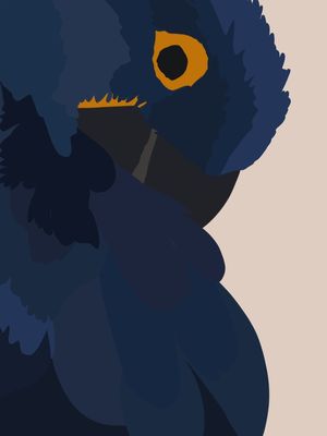 SÉRIE NATUREZA - ARARA AZUL 2