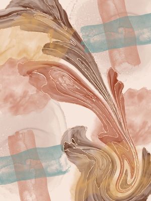 SÉRIE ABSTRATOS AQUARELAS 1