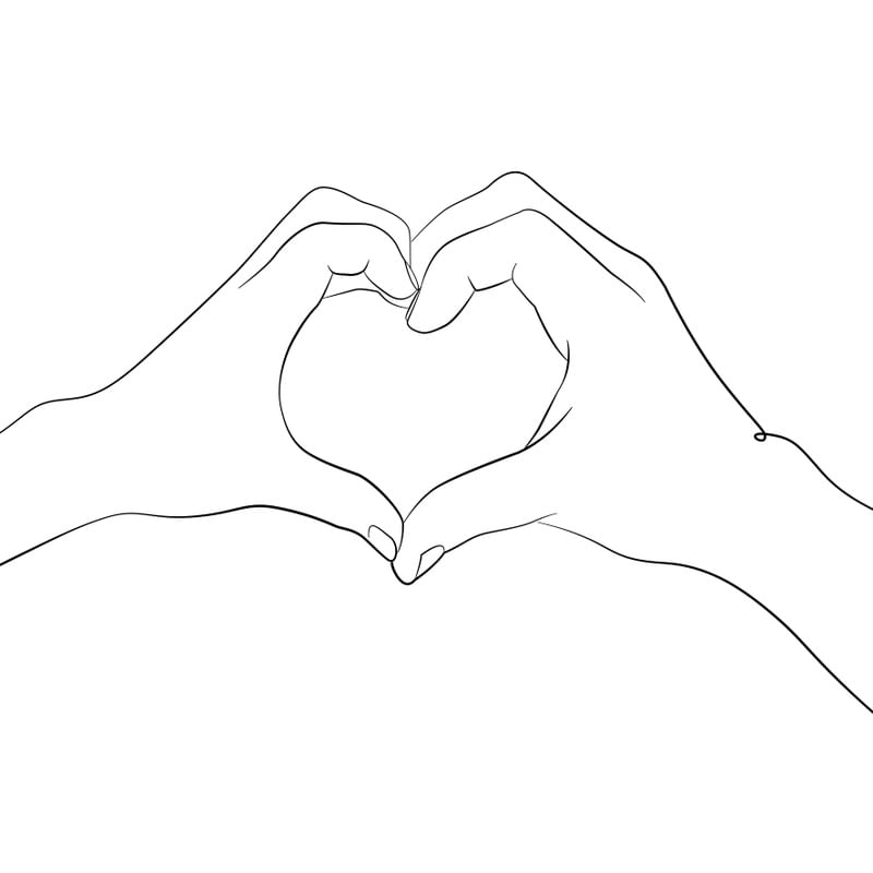 HANDS - I LOVE YOU - SQUARE