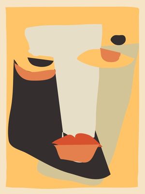 MODERN ABSTRACT ART FACE 2