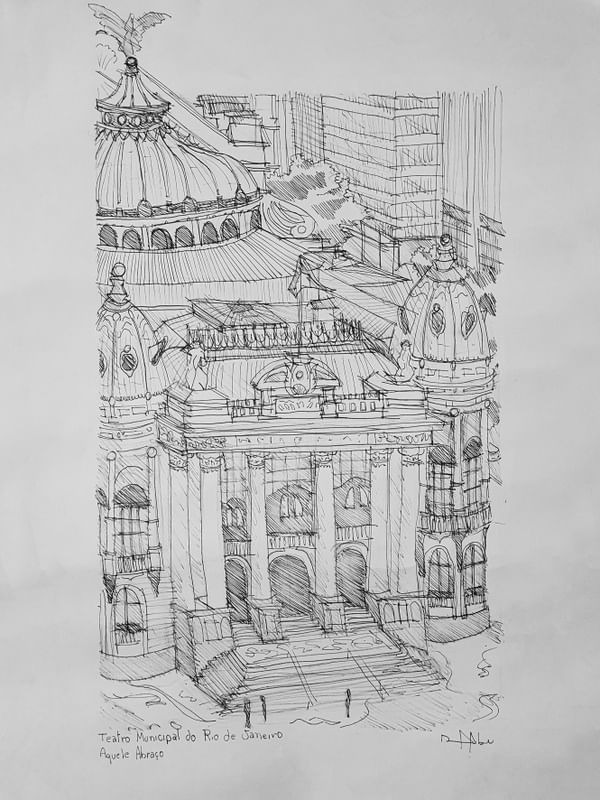 THEATRO MUNICIPAL DO RIO DE JANEIRO : NANKIN POR DOUGLAS KEIDY