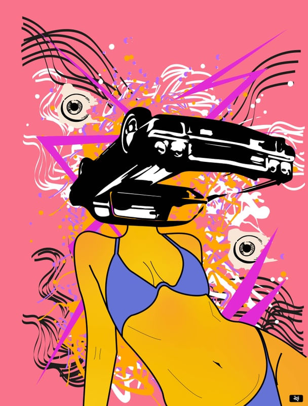 GIRL VOITURE