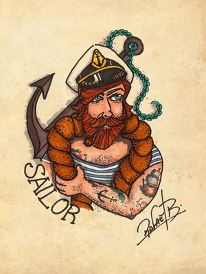 BEARDED SAILOR