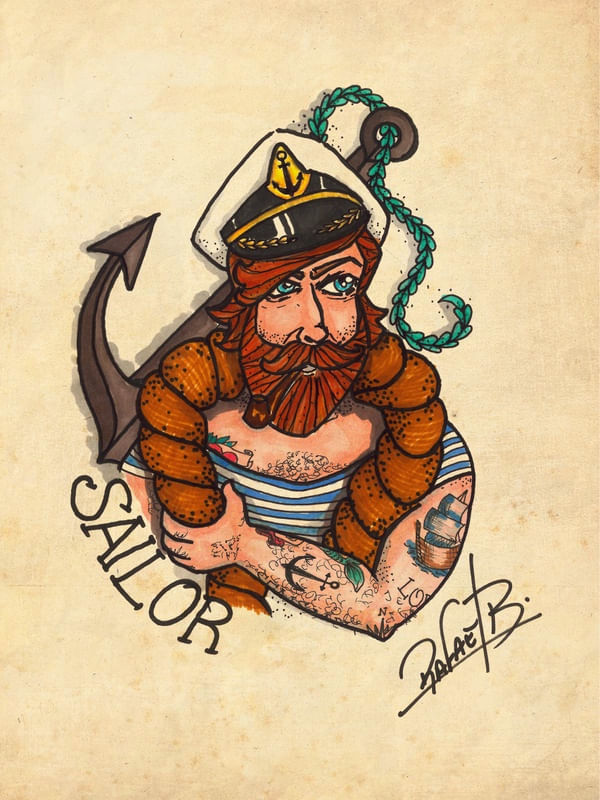 BEARDED SAILOR