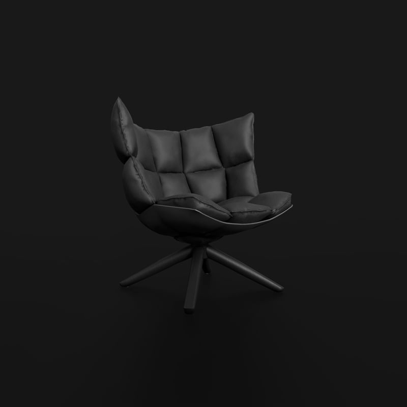POLTRONA HUSK BLACK