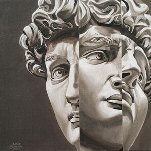DAVI DE MICHELANGELO - TRIÂNGULO - CANVAS