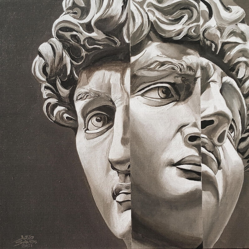 DAVI DE MICHELANGELO - TRIÂNGULO - CANVAS