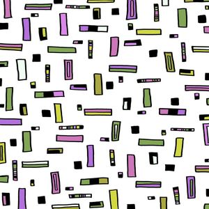CITY GRID 7, LAVANDA VERDE MODERNO GEOMETRICO COLORIDO PADRONIZAR