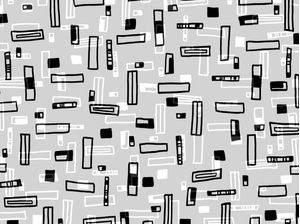 BRICKS AND BLOCKS 3, NEUTRO CINZA PRETO E BRANCO MODERNO GEOMETRICO PADRONIZAR