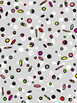 A SPOONFUL OF SUGAR 1, COLORIDO MODERNO CIRCULOS GEOMETRICO PADRONIZAR SKETCH
