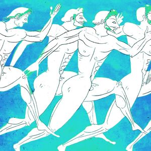 PANATHENAIC PRIZE CYAN