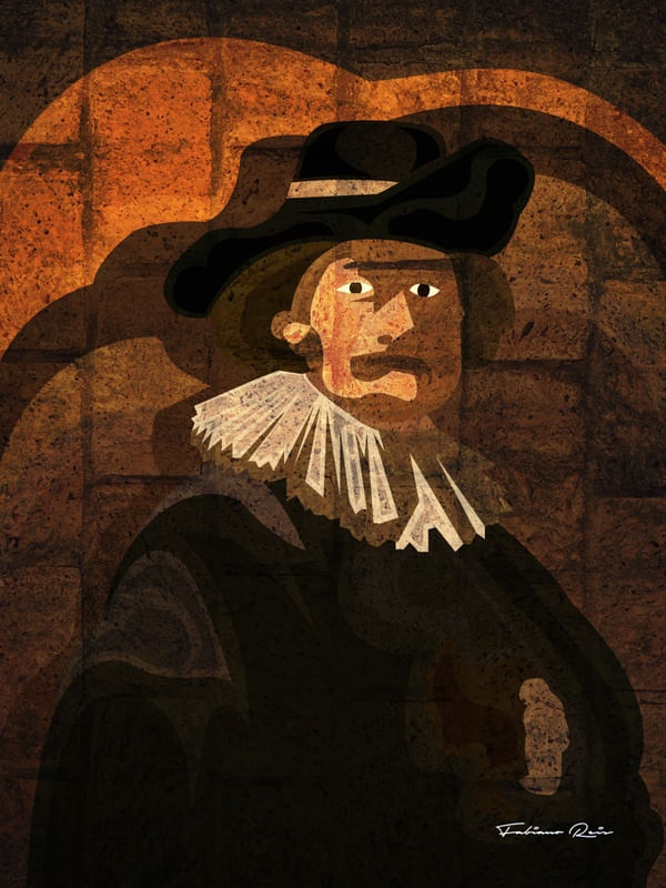 REMBRANDT NO MURO