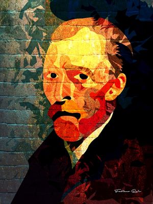 VINCENT VAN GOGH NA PAREDE