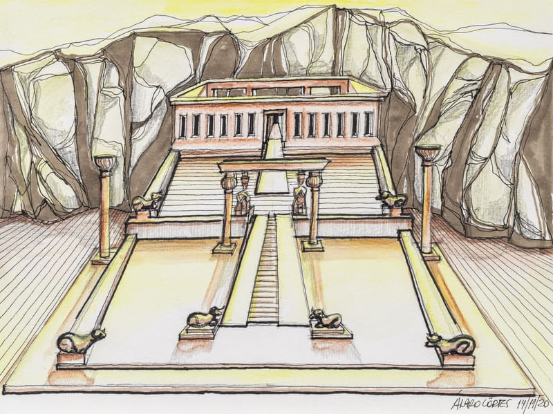 TEMPLO DA RAINHA FARAÓ HACHEPSUT