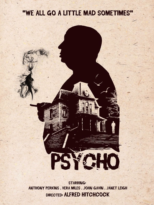 HITCHCOCK PSYCHO FILM