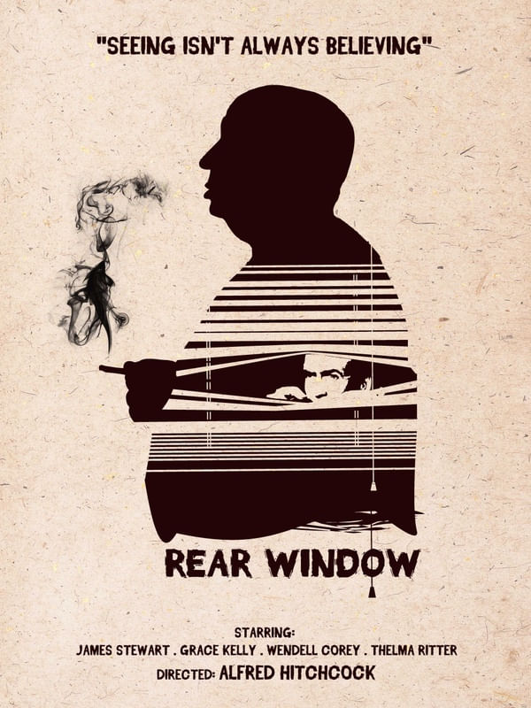 HITCHCOCK REAR WINDOW FILM