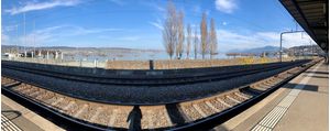 TRAIN TRACK - LAKE VIEW