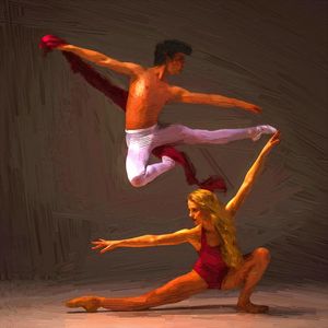 BALÉ COM ARTE