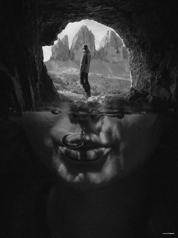 HOMEM NA CAVERNA