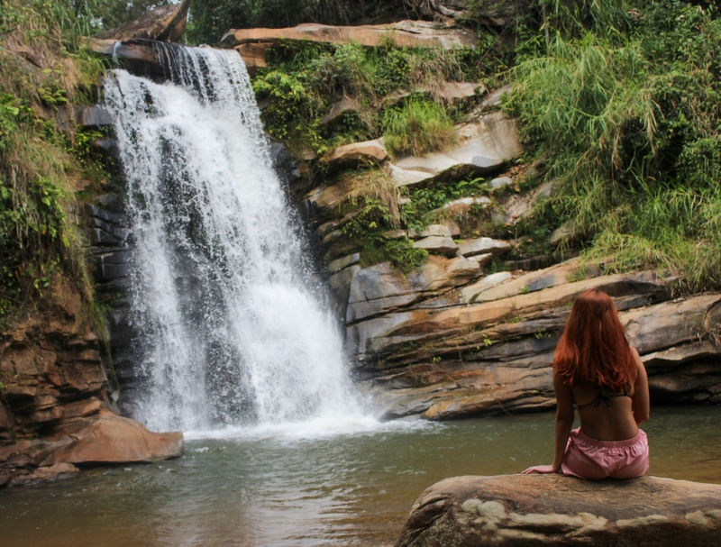 A RUIVA E A CACHOEIRA