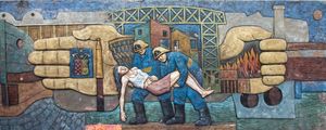 ARTE EM LA BOCA, BAIRRO DE BUENOS AIRES, ARGENTINA