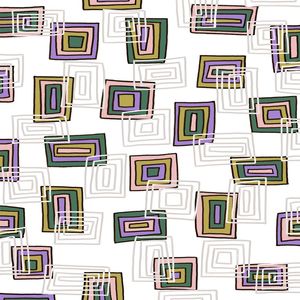 NO CUTTING CORNERS 1, MODERNO FORMAS GEOMETRICO PADRONIZAR COLORIDO SKETCH