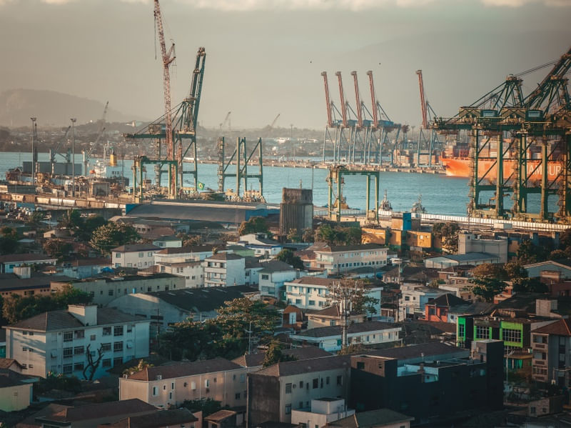PORTO DE SANTOS NO AMANHECER 2