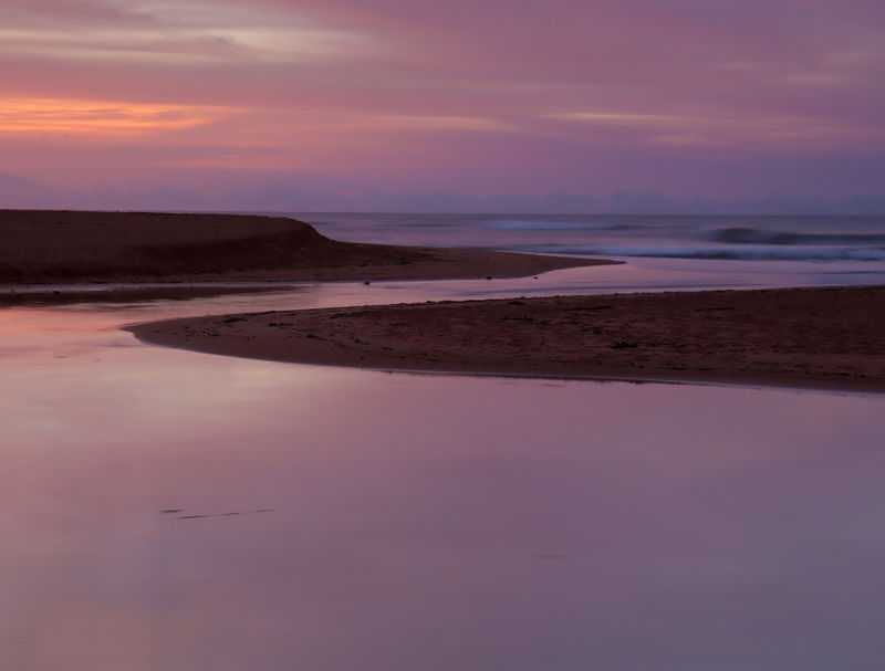 ENTARDECER NA PRAIA DE CARAPEBUS