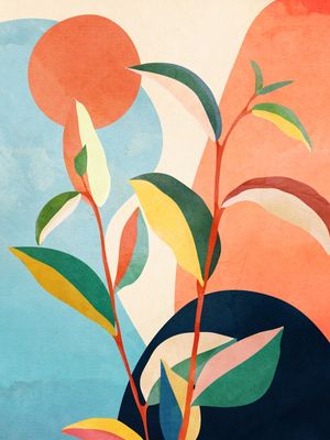 COLORFUL BRANCHING OUT 17