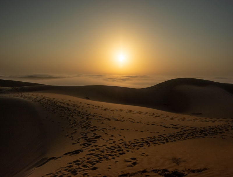 NASCER DO SOL EM WAHIBA SANDS