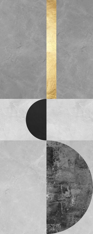 GRAY AND GOLD XVII