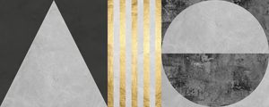 GRAY AND GOLD XVIII