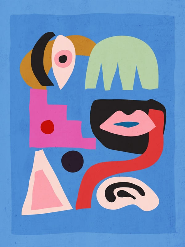 ABSTRACT SHAPES MODERN ART 4
