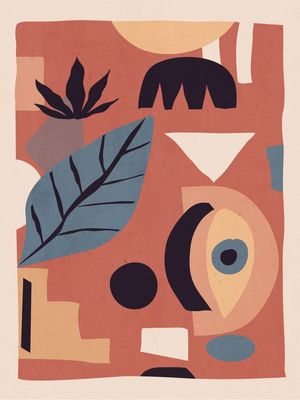 ABSTRACT SHAPES MODERN ART 14