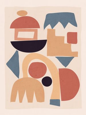 ABSTRACT SHAPES MODERN ART 12